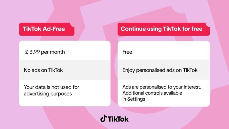 TikTok 将在英国推出每月 £3.99 的无广告订阅-xn--mkro2sf1o.com