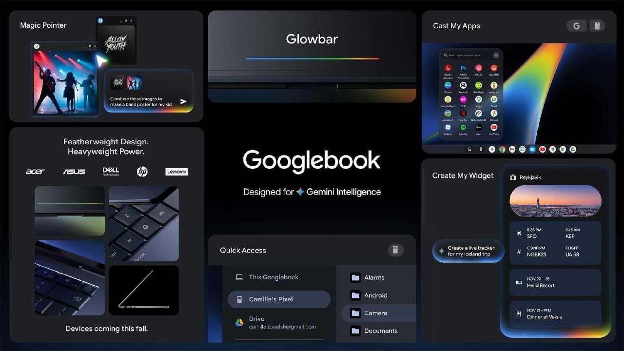 🐶 Google 将推出“Googlebook”取代