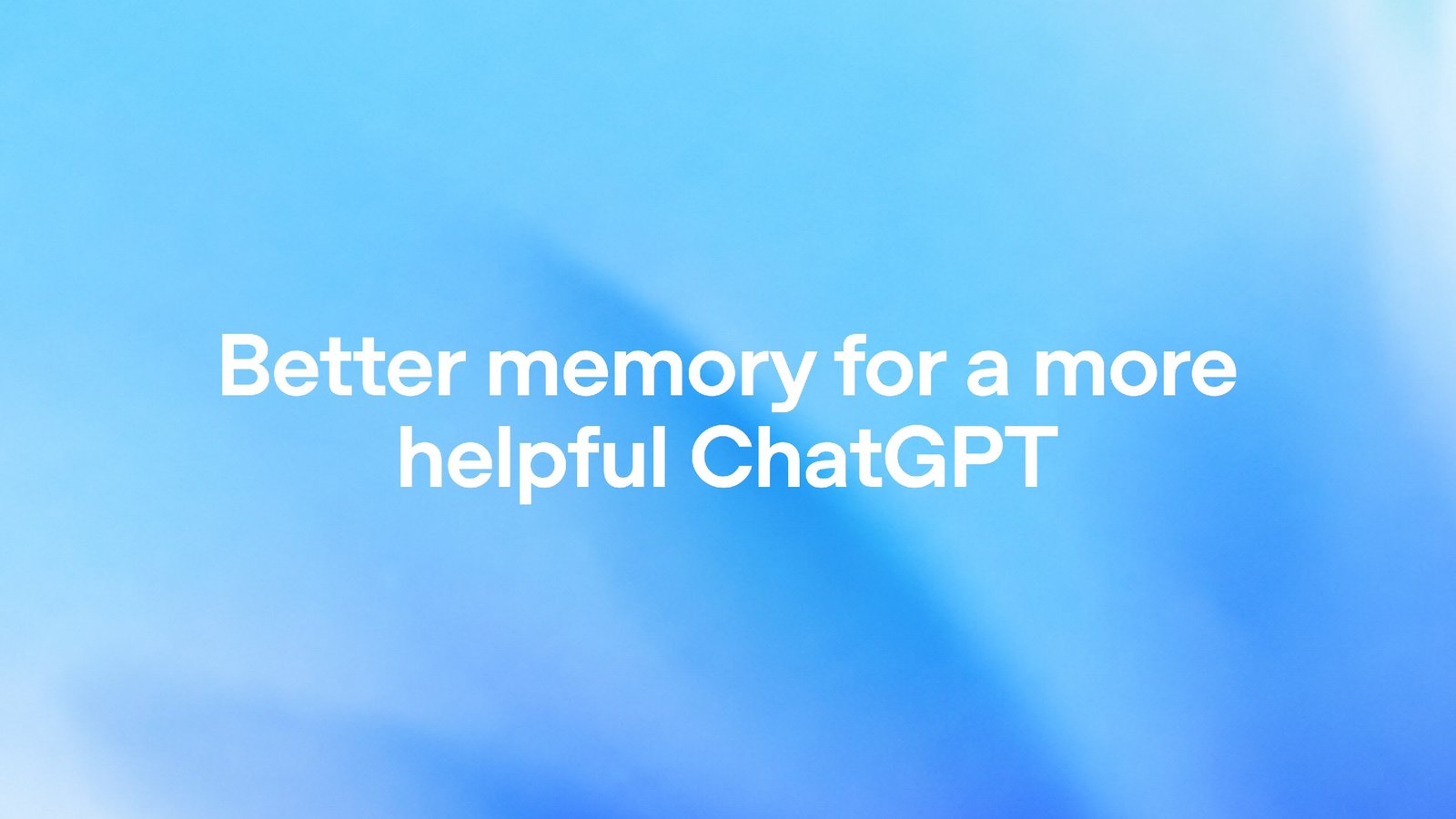 ChatGPT 记忆系统升级：自动学习偏好，不再过时