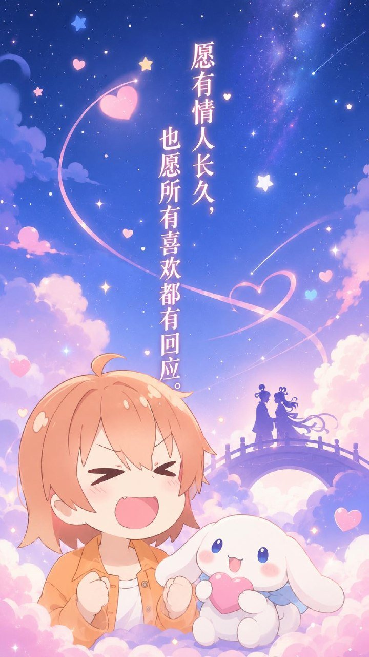 今天是 8 月 19 日,农历七月初七,是七夕。 ❤️