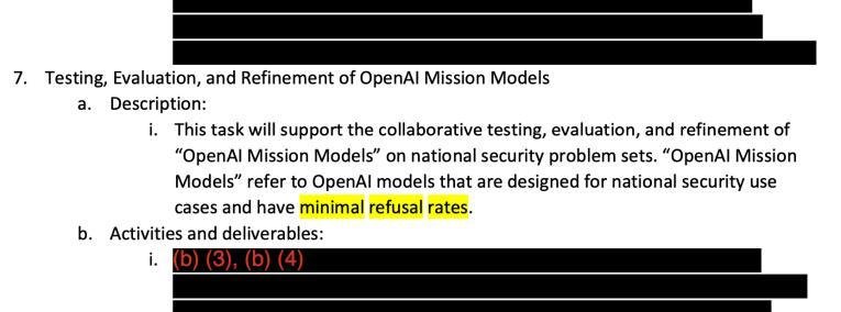 美国防部要求 OpenAI 开发减少对军事任务拒绝的模型 - xn-mkro2sf1o.com-xn--mkro2sf1o.com