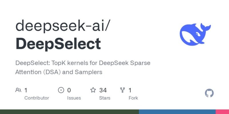 DeepSelect：面向 DSA 与采样器的 TopK 内核-xn--mkro2sf1o.com