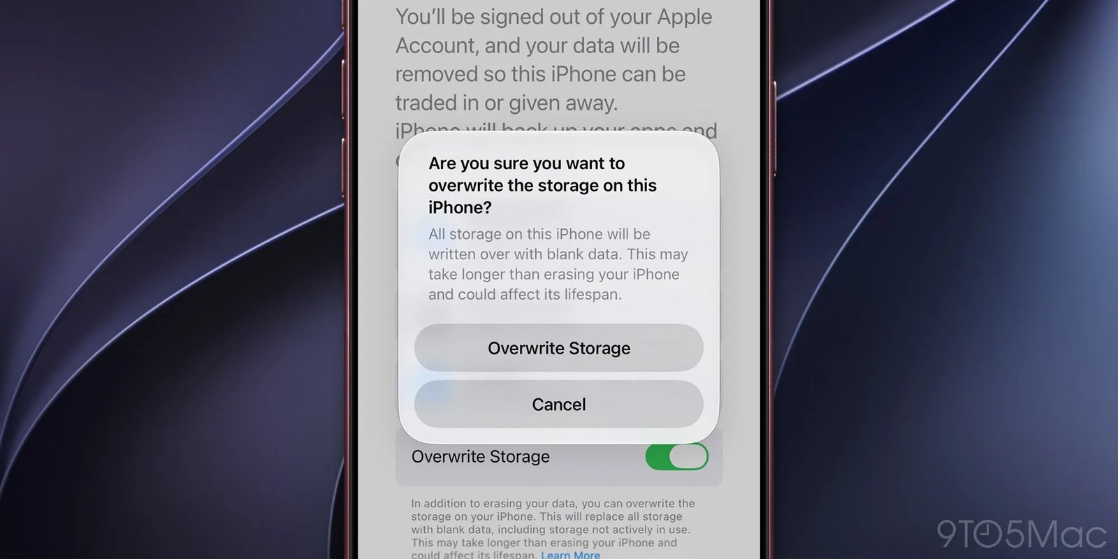 🍏 iOS 27.2 为中国大陆新增覆盖 iPhone 存储空间选项