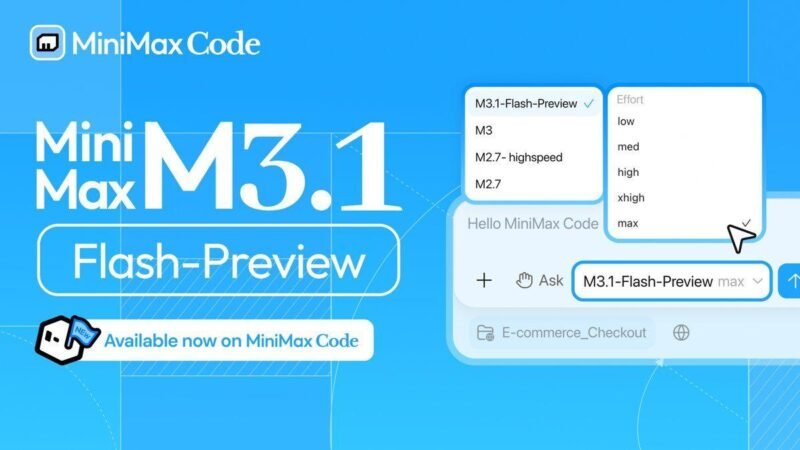 MiniMax M3.1-Flash-Preview 上线 Code-xn--mkro2sf1o.com