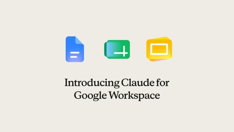 Claude 现可在 Google 文档、表格、幻灯片内编辑-xn--mkro2sf1o.com
