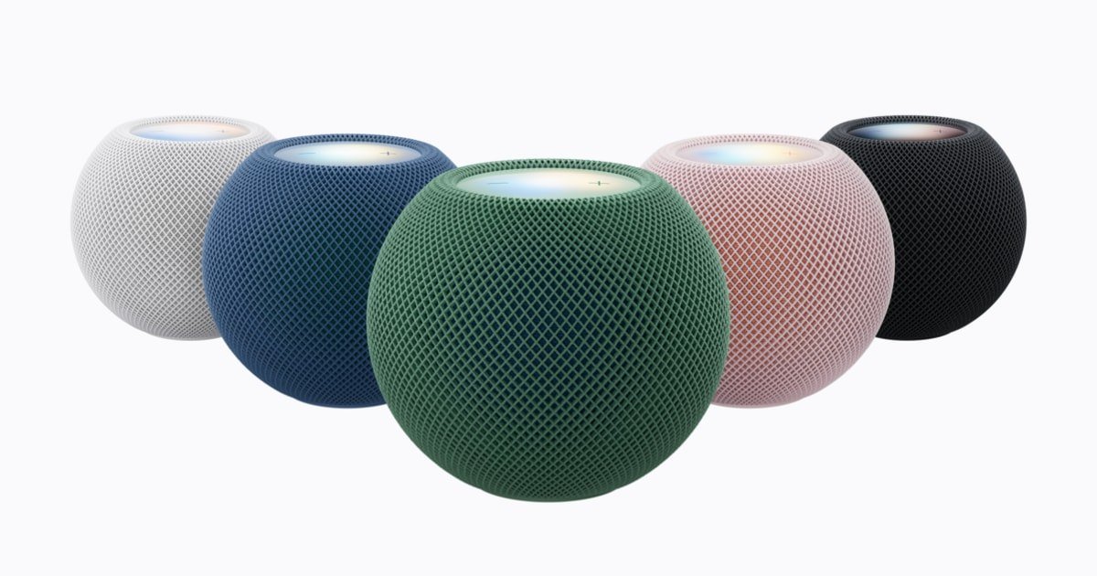 苹果宣布推出 HomePod mini 2