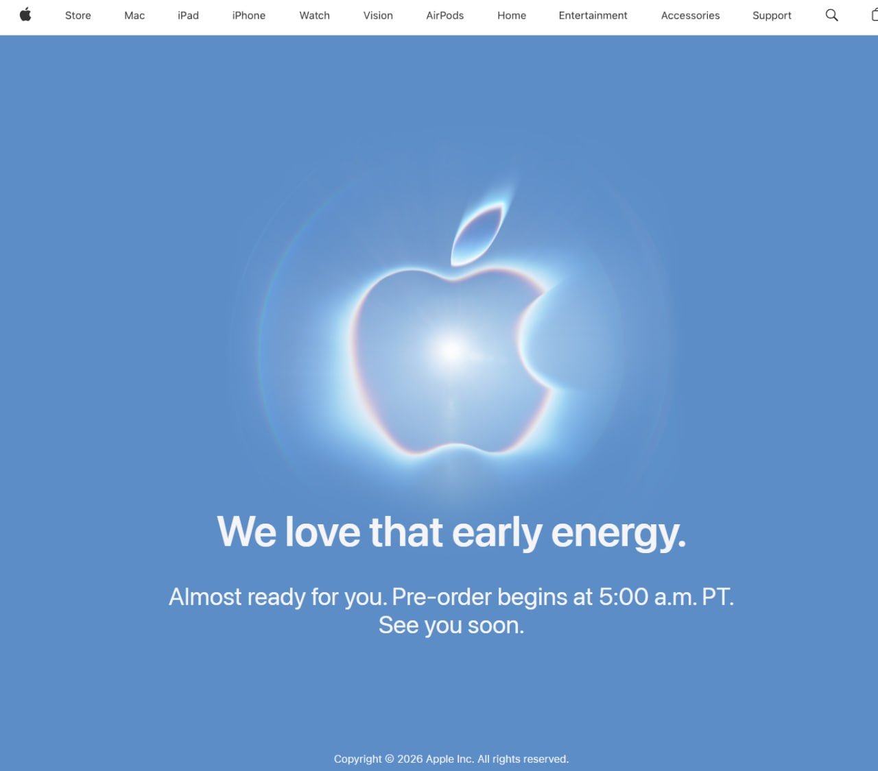 🍎 Apple Store 开始维护