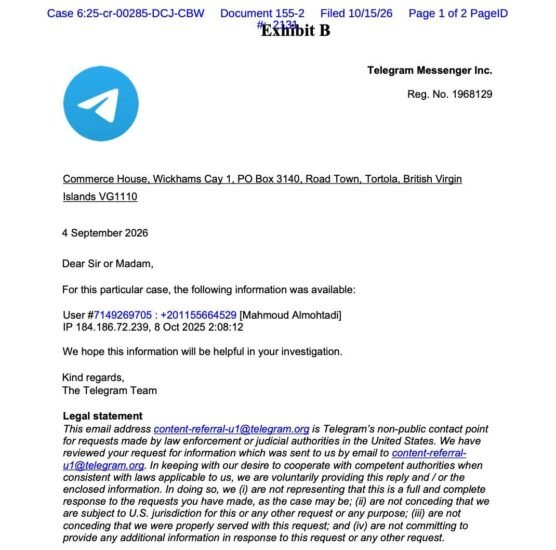✈️ Telegram 向美政府提供用户数据细节曝光-xn--mkro2sf1o.com