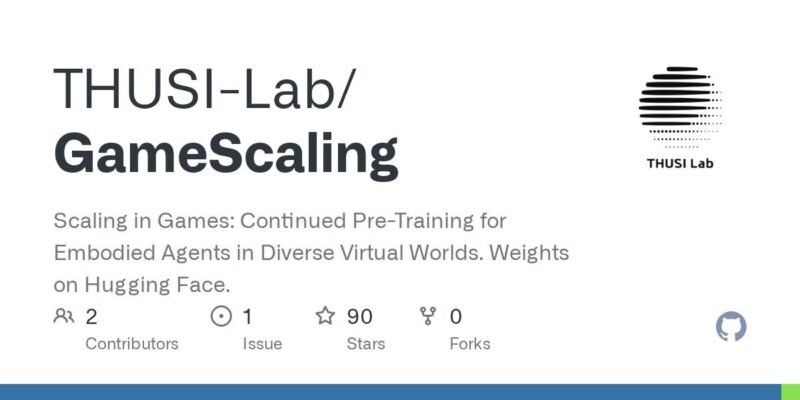 米哈游联合清华大学等开源 GameScaling 游戏操作模型-xn--mkro2sf1o.com