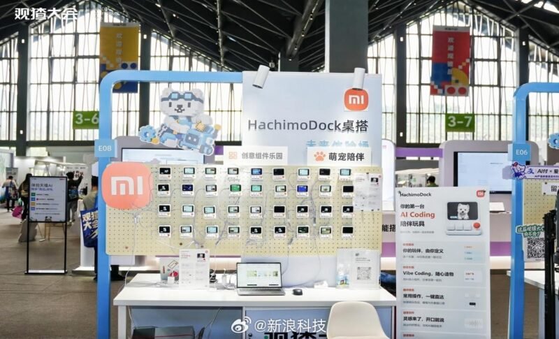 小米开源 AI 硬件 HachimoDock 亮相，-xn--mkro2sf1o.com
